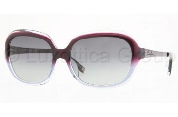 Image of Anne Klein AK3167 SV Prescription Sunglasses - Purple/Crystal Frame / 58 mm Prescription Lenses, 307-77-5816