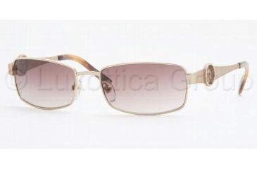 Image of Anne Klein AK4126 SV Prescription Sunglasses - Light Gold Brown Gradient Frame / 55 mm Prescription Lenses, 353-64-5517