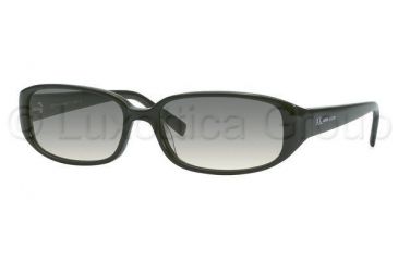 Image of Anne Klein Prescription Sunglasses AK5120, Dark Gray Solid Frame / 52 mm Prescription Lenses
