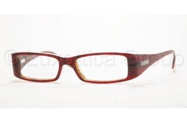 Image of Anne Klein AK8064 Bifocal Eyeglasses Wine/Brown Marble Frame / 48 mm Prescription Lenses, 161 4814