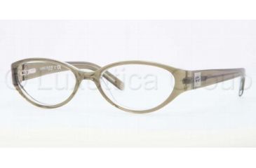 Image of Anne Klein AK 8108 AK8108 Progressive Prescription Eyeglasses 269-5016 - Olive / Crystal Frame, Demo Lens Lenses