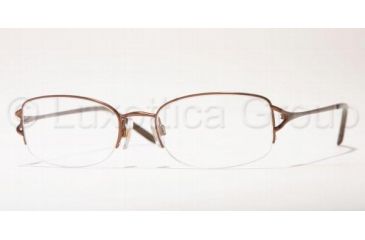 Image of Anne Klein AK9062 Bifocal Eyeglasses - Brown Metallic Demo Lens Frame / 51 mm Prescription Lenses, 419S-5118