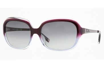 Image of Anne Klein AK3167 #307/77 - Purple / Crystal Frame, Gray Gradient Lenses