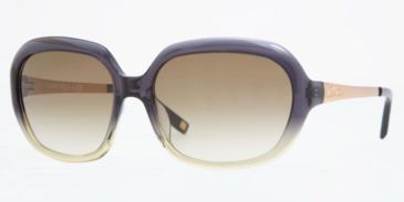 Image of Anne Klein AK3167 #310/64 - Navy Fade Frame, Brown Gradient Lenses