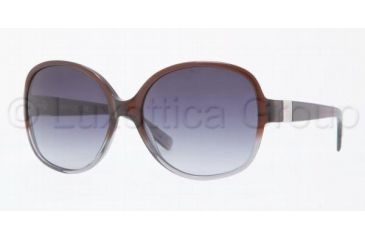 Image of Anne Klein AK 3170 AK3170 Bifocal Prescription Sunglasses AK3170-317-77-5615 - Lens Diameter: 56 mm, Frame Color: Amber Grey Faded