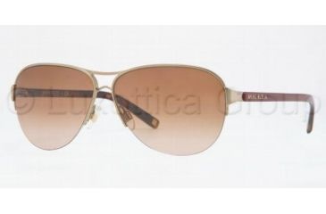 Image of Anne Klein AK 4132 AK4132 Bifocal Prescription Sunglasses AK4132-353-74-5811 - Frame Color: Light Gold, Lens Diameter: 58 mm