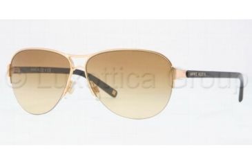 Image of Anne Klein AK 4132 AK4132 Bifocal Prescription Sunglasses AK4132-374-84-5811 - Lens Diameter: 58 mm, Frame Color: Gold
