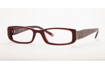 Image of Anne Klein AK8067 SV Prescription Eyeglasses Red Marble Frame / 47 mm Prescription Lenses, 179 4716