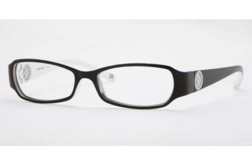 Image of Anne Klein AK8085 Bifocal Eyeglasses - Black/White Demo Lens Frame / 52 mm Prescription Lenses, 903-5215