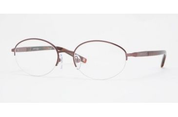 Image of Anne Klein AK9102 Progressive Eyeglasses Eggplant Frame / 49 mm Prescription Lenses, 523 4917