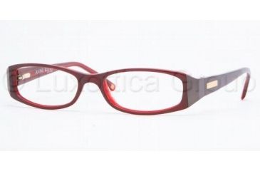 Image of Anne Klein Eyeglasses AK8060 with Lined Bifocal Rx Prescription Lenses 163-5016 - Red Stripe 
