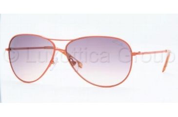 Image of Anne Klein AK4127 Bifocal Prescription Sunglasses AK4127-361-73-6011 - Lens Diameter: 60 mm, Frame Color: Tangerine