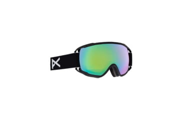 Image of Anon Circuit Goggle - Mens, Frame- Black, Lens- Sonar Green, 185471-040