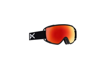 Image of Anon Circuit Goggle - Mens, Frame- Black, Lens- Sonar Red, 185471-054