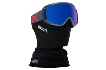 Image of Anon Circuit MFI Goggle - Mens, Frame- Blue Steel, Lens- Sonar Blue, 185491-414
