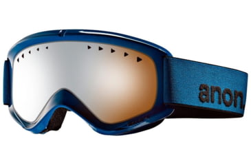 Image of Anon Helix Goggles-Abyss-Silver Amber