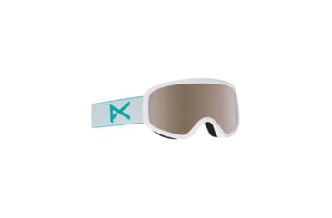 Image of Anon Insight Goggle - Womens, Frame- White, Lens- Silver Amber, 185331-106