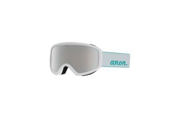 Image of Anon Insight Sonar Goggle and Spare Lens w/ Sonar Silver - Women's, White, 20351100129