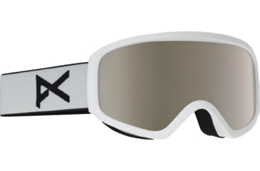 Image of Anon Insight Women's Goggles-White-Silver Amber