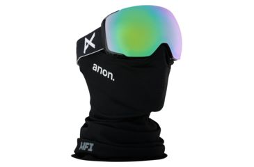 Image of Anon M2 MFI Goggle - Mens, Frame- Black, Lens- Sonar Green, 185591-040