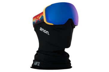 Image of Anon M2 MFI Goggle - Mens, Frame- Range Orange, Lens- Sonar Blue, 185591-809