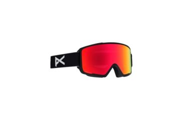 Image of Anon M3 Men's Goggle w/ Spare Lens, Sonar Red Lens, Black, 18565101054NA