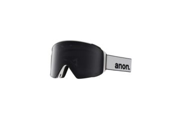 Image of Anon M4 Cylindrical Goggle, Spare Lens and Mfi Face Mask w/ Sonar Smoke, White, 20354100118