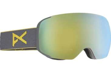 Image of Anon Magna-Tech M2 Goggle-Gray-Gold Chrome