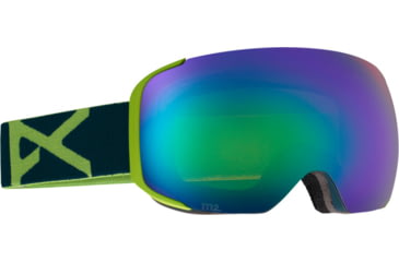 Image of Anon Magna-Tech M2 Goggle-Krypto-Green Solex/Blue Lagoon