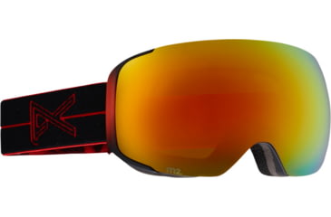 Image of Anon Magna-Tech M2 Goggle-Red Light-Red Solex/Blue Lagoon