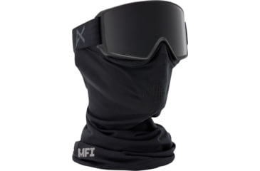 Image of Anon Magna-Tech M3 MFI Goggle-Black-Dark Smoke/Blue Lagoon