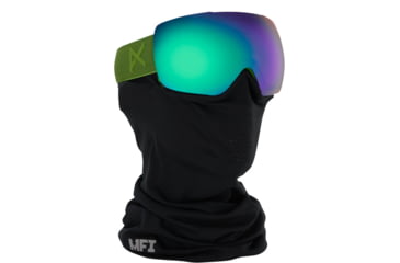 Image of Anon MIG MFI Goggle-Grasshole-Green Solex/Yellow