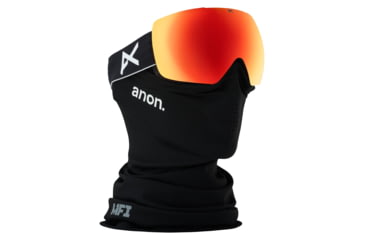 Image of Anon MIG MFI Goggle - Mens, Frame- Black, Lens- Sonar Red, 194171-054