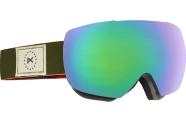 Image of Anon MIG MFI Goggle-Wellington-Green Solex