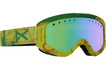 Image of Anon Tracker Goggle-Bark-Green Amber
