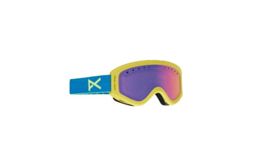 Image of Anon Tracker Goggle - Kids, Frame- Blue, Lens- Blue Amber, 185271-437