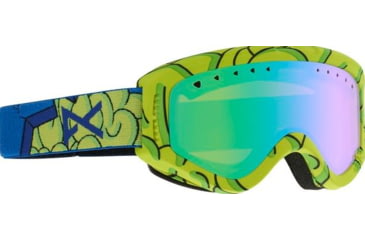 Image of Anon Tracker Goggles-Brain-Green Amber
