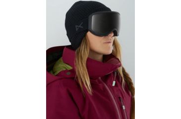 Image of Anon WM1 Women's Goggle w/ Spare Lens, Sonar Smoke Lens, Smoke, 18561101032NA