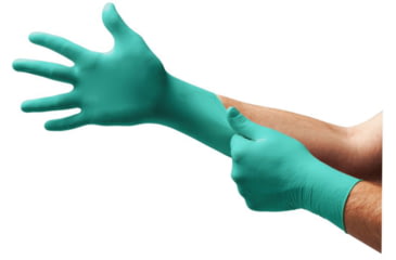 Image of Ansell Healthcare TouchNTuff 92-500 Nitrile Gloves, Powdered, Ansell 585190, Case, 32890-713-CS