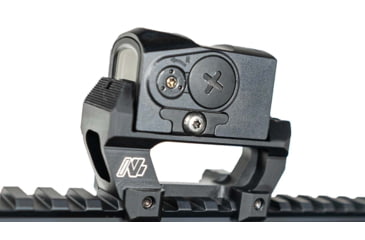 Image of ANVL UKON2 Aimpoint ACRO Red Dot Sight Mount w/ Co-Witness BUIS, Type III Hard Coat, Black, ANVL-UKON2-ACRO-V2