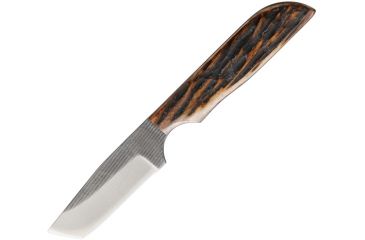 Image of Anza 6.5 Inch Fixed Blade Knife, Amber Bone, Leather Belt Sheath, 2.75 Inch Blade AZWK1AJB