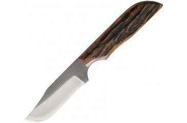 Image of Anza 6.5 Inch Fixed Blade Knife, Amber Bone, Leather Belt Sheath, 3 Inch Blade AZWK2AJB