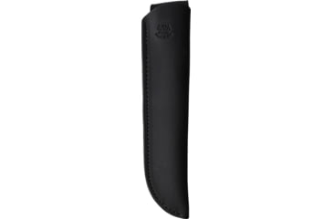 Image of Anza Dune Field Micarta Fixed Blade Knife, 12.5in Overall, 7.5in Stainless Steel Blade, Black Micarta Handle, Black Leather Belt Sheath, DUNEFIELD M
