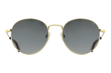 Image of AO 1002 Sunglasses, Gold Frame, True Color Gray AOLite Nylon Lenses, 51-19-145 B47, 002151STTOGYN