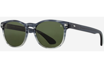 Image of AO 1004 Sunglasses, Gray Demi Fade Frame, Calobar Green AOLite Nylon Lenses, Polarized, 51-18-145, 004251ST--GNN-P