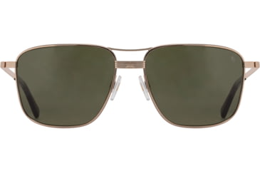 Image of AO Airman Sunglasses - Mens, Light Bronze, Calobar Green AOLite Nylon Lenses, Light Bronze / Calobar Green Polarized Lens, 56-15-145, AIR456STTOGNN-P