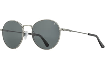 Image of AO AO-1002 Sunglasses, Gunmetal, True Color Gray AOLite Nylon Lenses, 51-19-145 B47, 002351STBKGYN