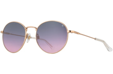 Image of AO AO-1002 Sunglasses, Rose Gold, SunVogue Pink Gradient AOLite Nylon Lenses, 51-19-145 B47, 002451STCLPGN