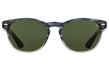 Image of AO AO-1004 Sunglasses, Gray Demi Fade, Calobar Green AOLite Nylon Lenses, 51-18-145 B42, 004251ST--GNN