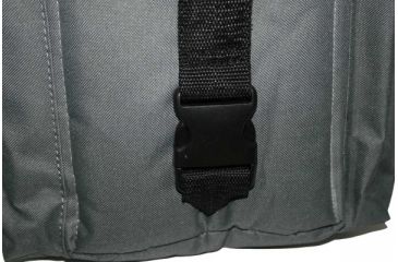 Image of AO Coolers 12 Can Deluxe Canvas Soft Cooler, w/Removable Shoulder Strap, Charcoal, Small, AO12DXCH